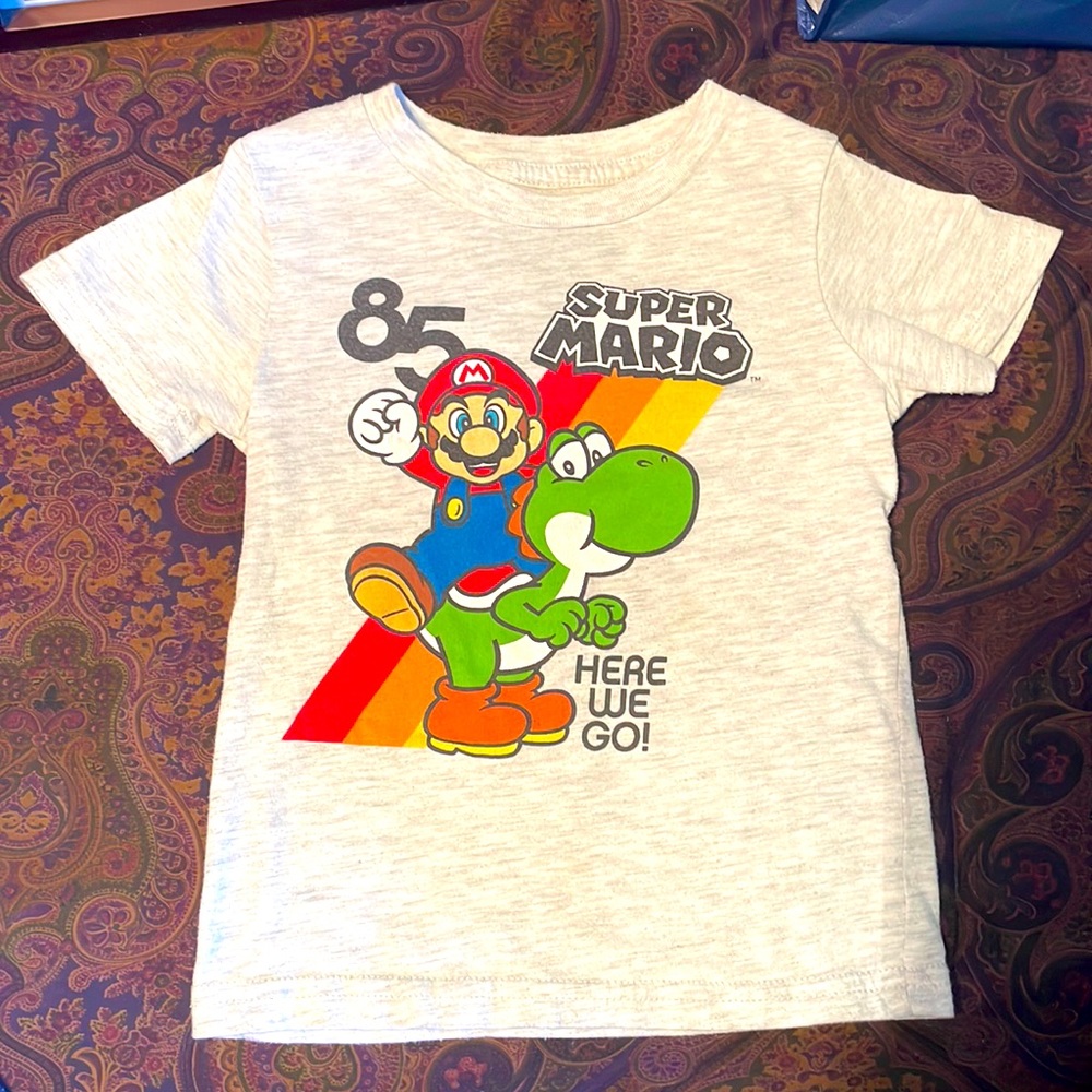 Mario and Yoshi shirt